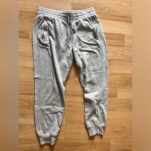 Men’s Gray Jogger Sweatpants sz M